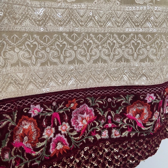 Gorgeous long medium size shalwaar kameez maxi - Picture 8 of 8